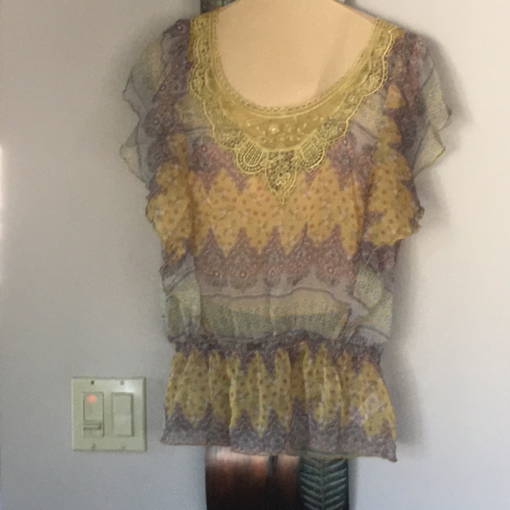 Boho style blouse
